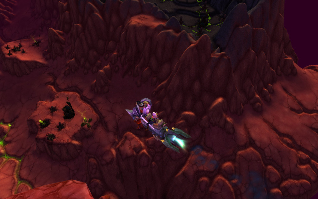 Kirria and Vorlak flying