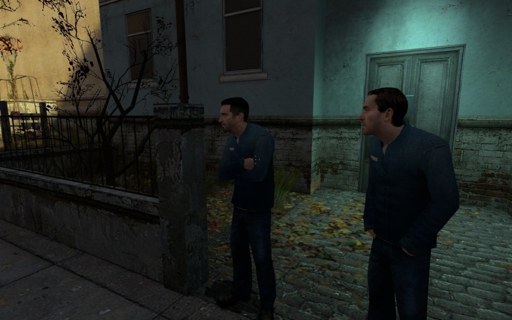 Huddled Guys