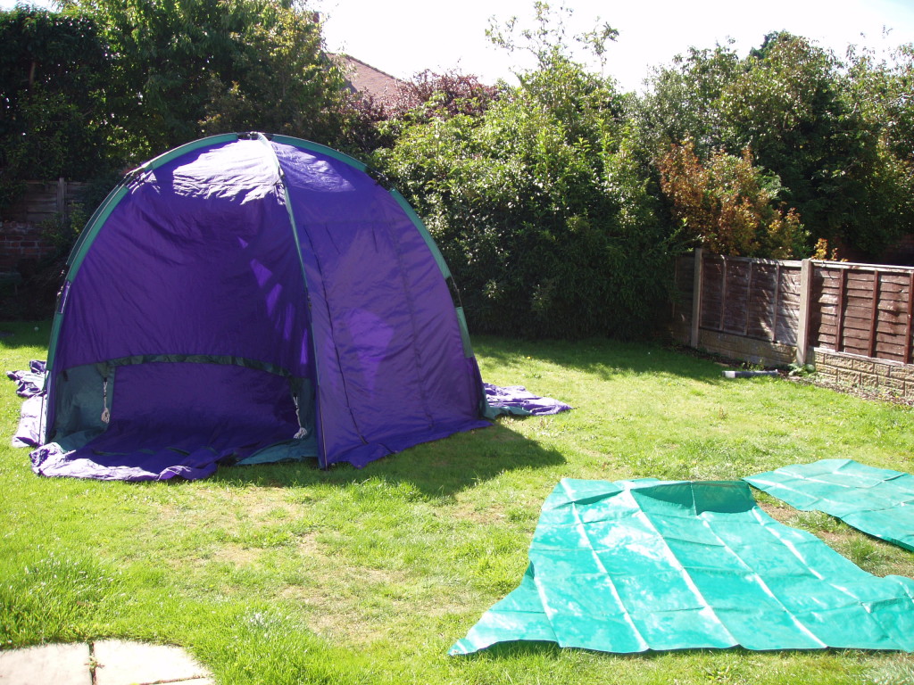 Oversized tent