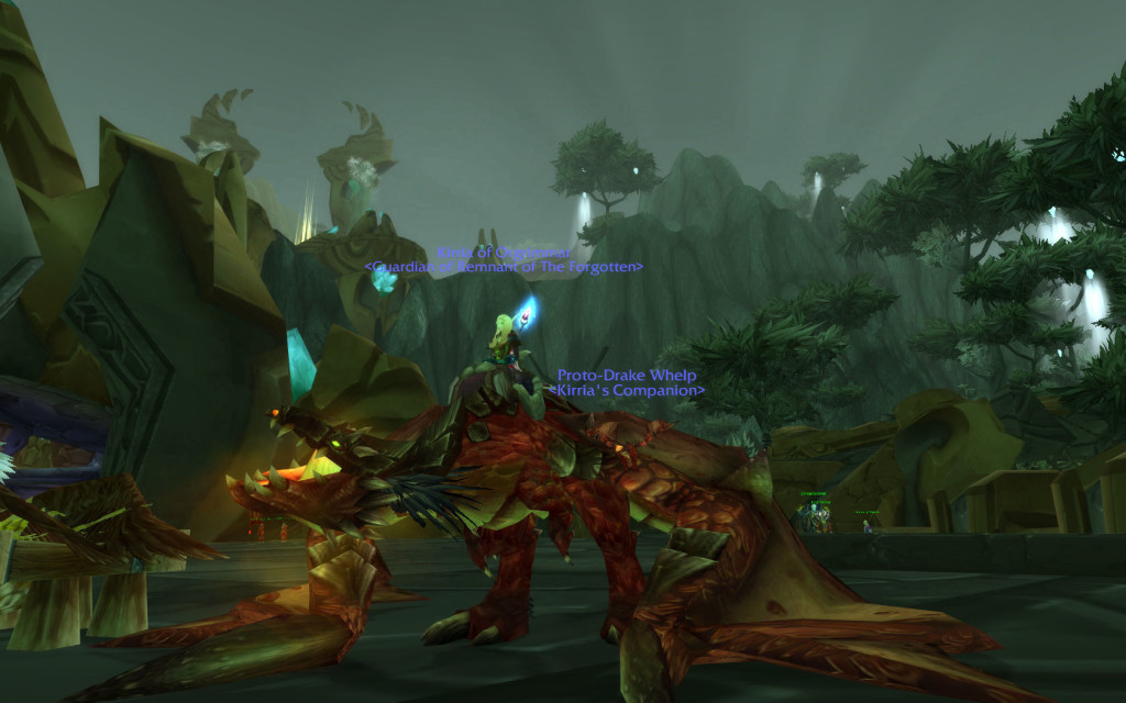 Proto-Drake Whelp and Red Proto-Drake